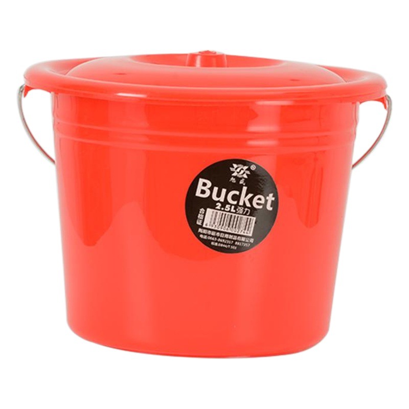 Bucket Car Wash bucket household plastic bucket with lid children's small bucket bucket art painting red bucket wholesale