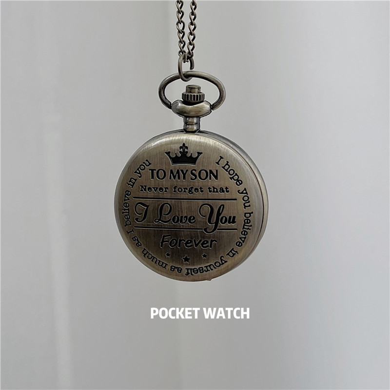 翻盖图带相片怀表可放照片男女学生动漫项链挂表吊坠