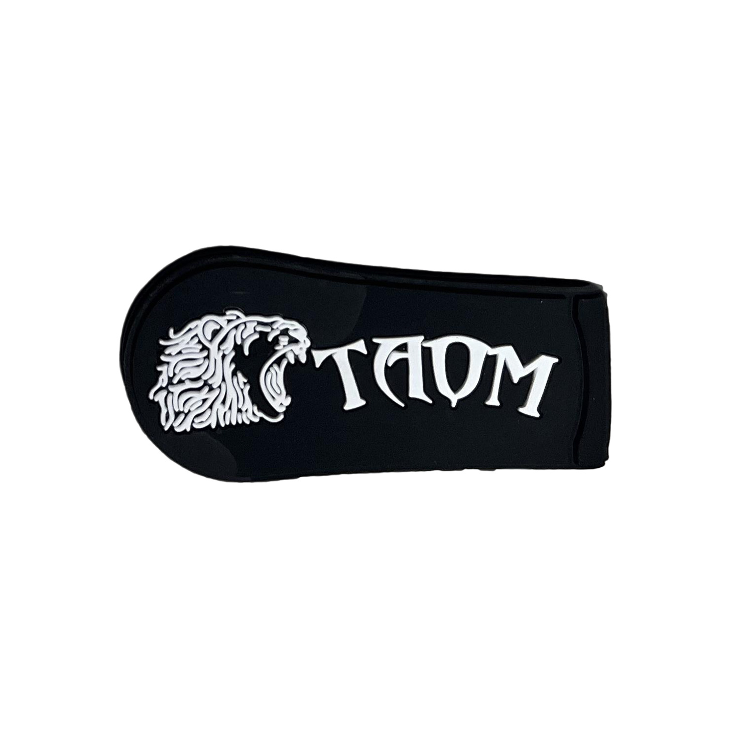 TAOM silicone black and white label silent clip (magnet sheet*2)