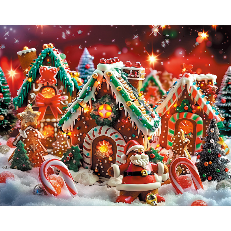 Tela de fondo de estudio de Navidad Actividades de Navidad Decoración de fiesta Tela de pared de fondo Escena de nieve de Navidad Tela colgante de fondo de foto