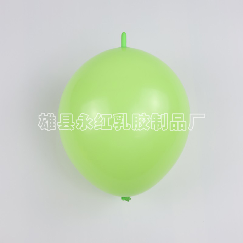 Balón de cola de 6 pulgadas / 10 pulgadas, mercado nocturno, decoración, diseño, conexión de globo, forma de dragón, globo de macarón