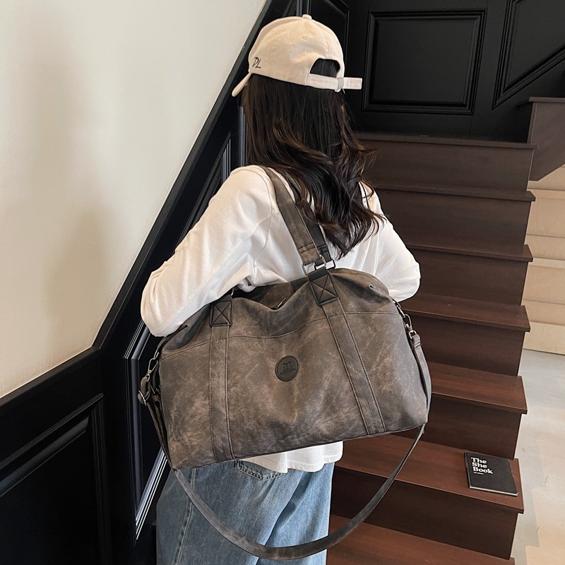 2025 New Lazy Style Gym Bag, Versatile Large Capacity Travel Bag, Single Shoulder Underarm Crossbody Tote Bag For Women - Thumbnail 2