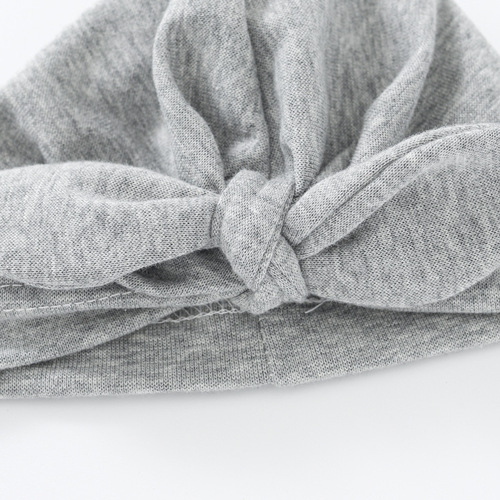 Export Trade Europe and America Newborn Baby Hat Infant Hat India Ear Head Scarf Cap Children's Knot Cap Cross-border Source 821017 