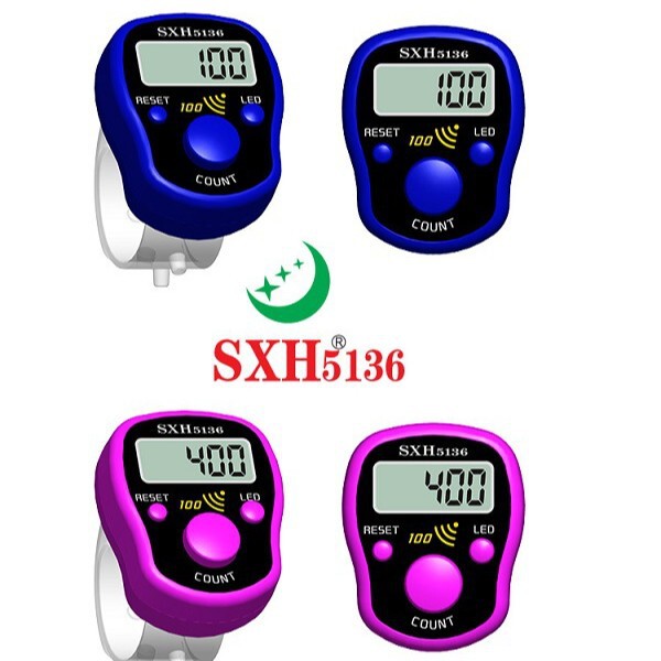 led灯整百发声计数器厂家戒指型夜光手指计数器1051记数器卡装|undefined