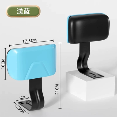 Battery car backrest universal Emayadi Electric car rear backrest - v3-curved-soft-backrest-light-blue-v3-curved-soft-backrest