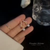 16#Pearl earrings