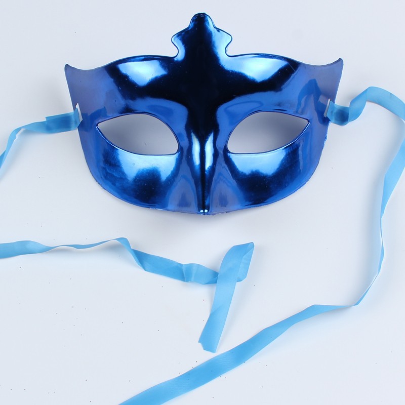 Máscaras de Halloween mitad cara mujeres adultos niños baile princesa veneciana máscaras fiesta props juegos de rol