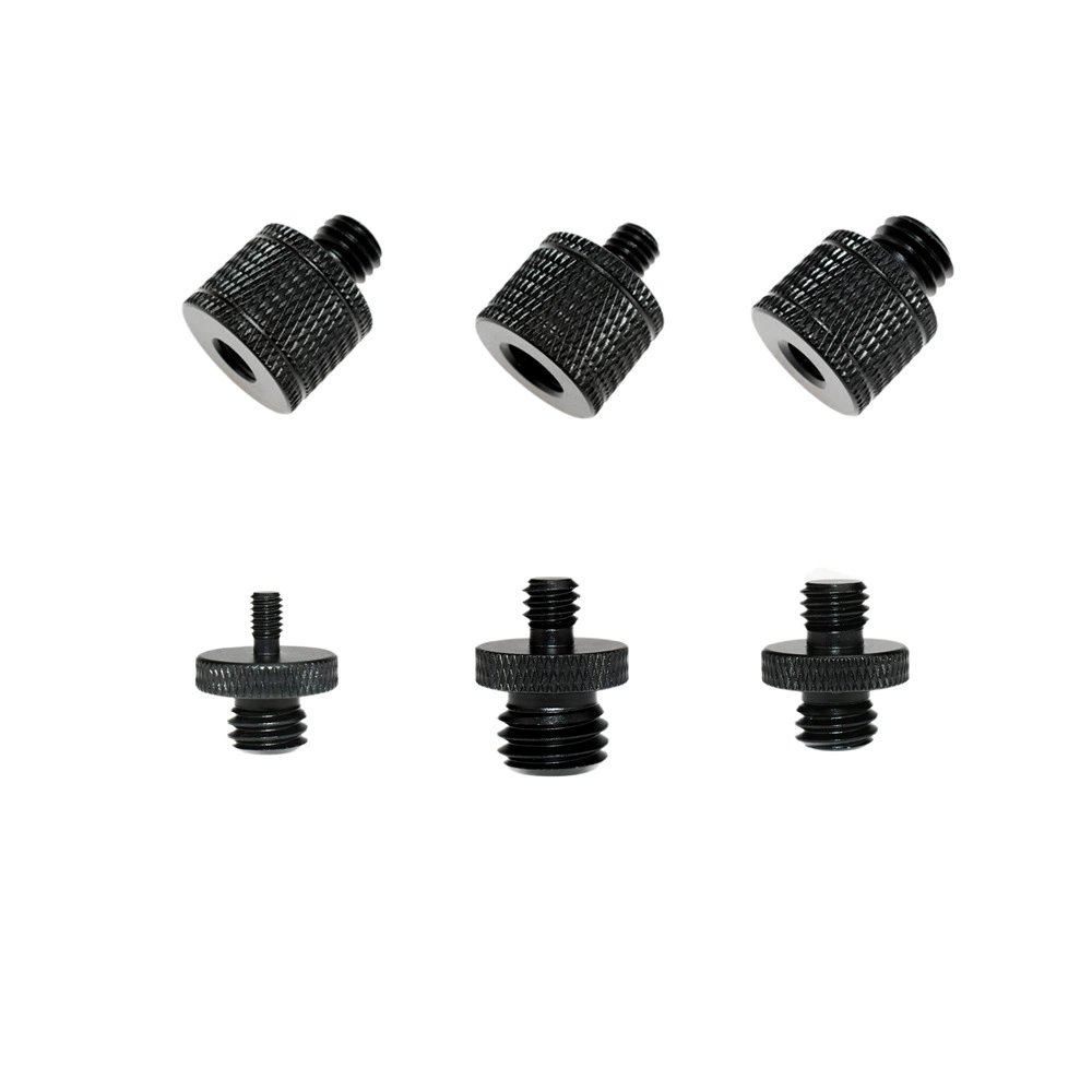 Метрический M4M5M6M8M10M12 Цвет Алюминиевый 1/4 адаптер винт стержень с круглой головкой ручной винт 3/8 гайка поворотное соединение