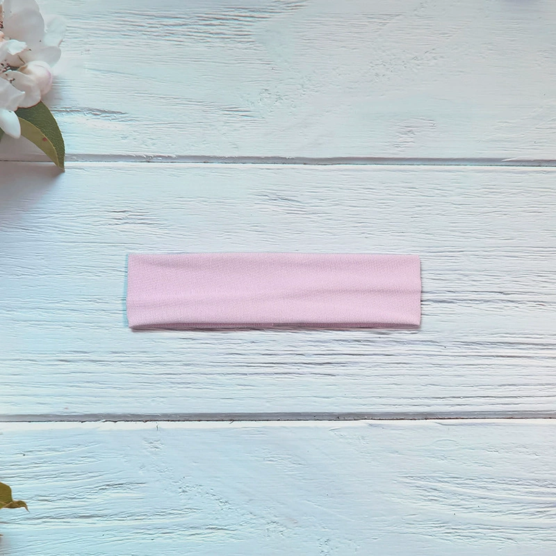 Цветной эластичный ободок для головы, спортивная повязка Milk-Silk, унисекс, впитывает пот, 20×5 см