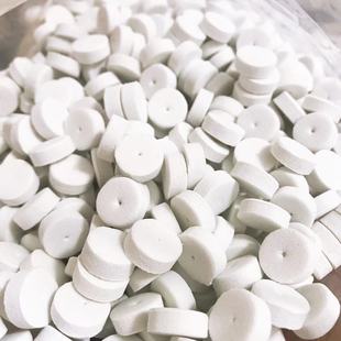 Ear studs white foam anti-needle curved gasket earrings jewelry packaging material bag sterling silver ear PIN protection hot sale