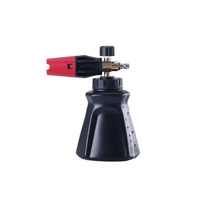 No. 2 Aluminum Black-Red PA Black Foam Nozzle for High-Pressure Car Washers, Upgraded Car Wash Spray Nozzle (High pressure car wash water gun) - no-2-aluminum-black-red-foam-pot
