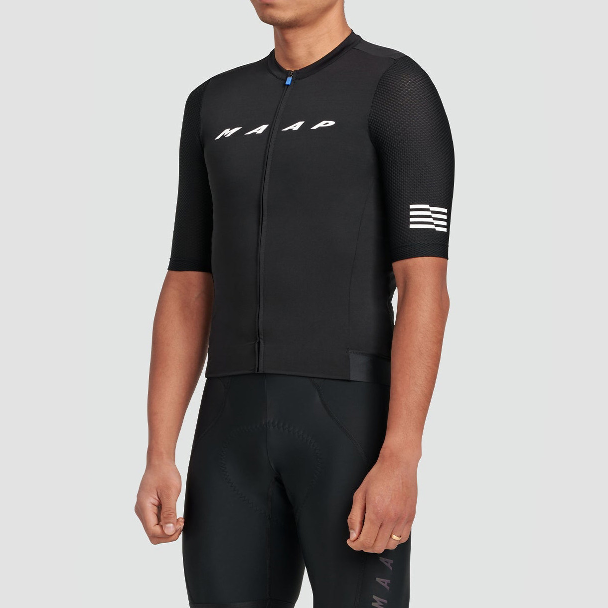 Short-Sleeved 177-Solid Color Map Evade Pro Base Jersey 2.0 Men's and Women's Competition Cycling Jersey