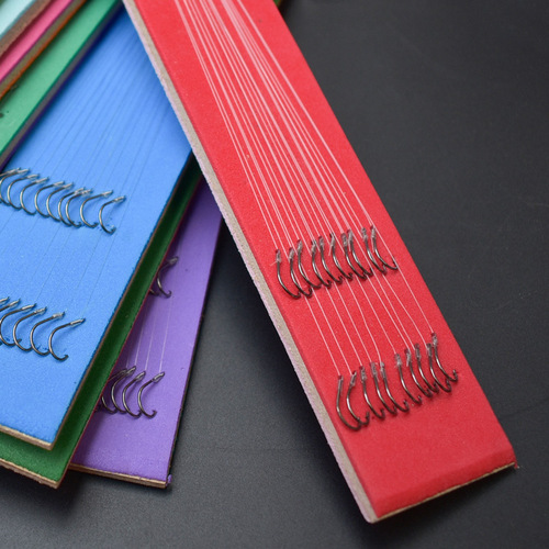 Finished large board line hook Iseni Izu red sleeve gold sleeve thornless new Kanto crucian carp hook