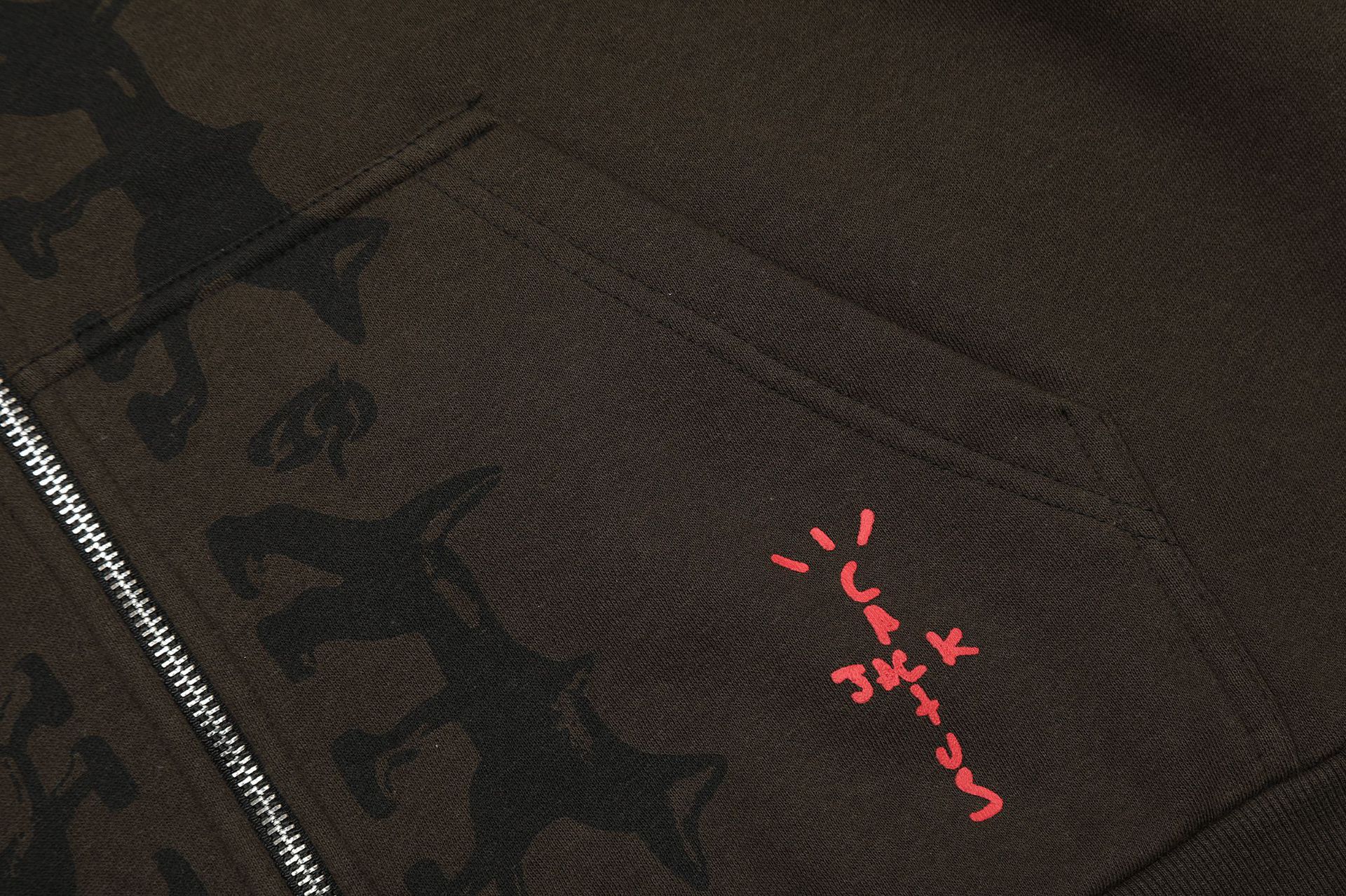 Herrenbekleidung Trendmarke Sonnenstickerei plus Samt-Kapuzenpullover für Männer und Frauen High Street Cardigan Jacke_voghion.com