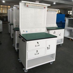 Heavy-Duty Tool Cart, Thickened Auto Repair Workshop Tool Storage Cabinet, Removable Line Outer Workbench Drawer Type