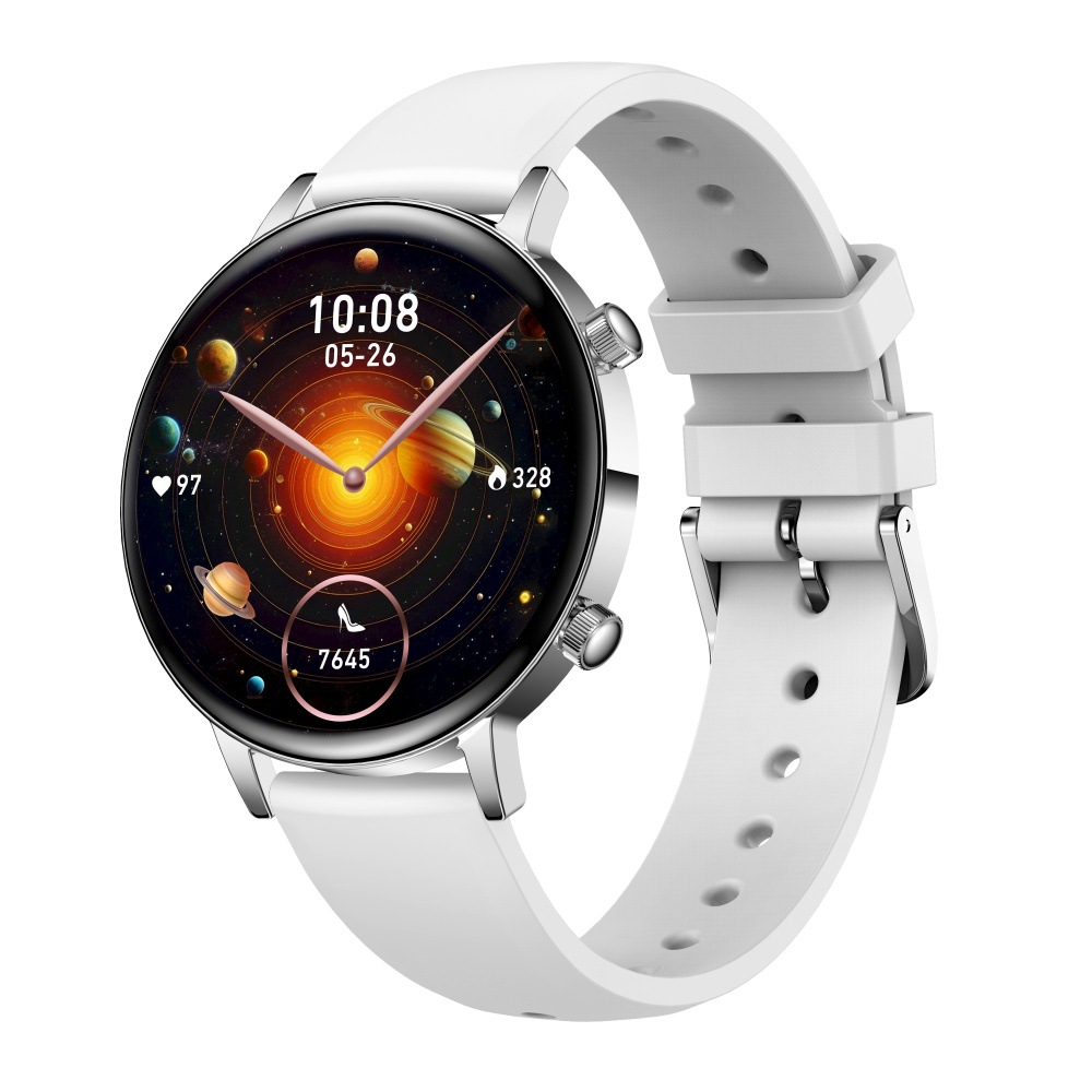 Silicone watch strap