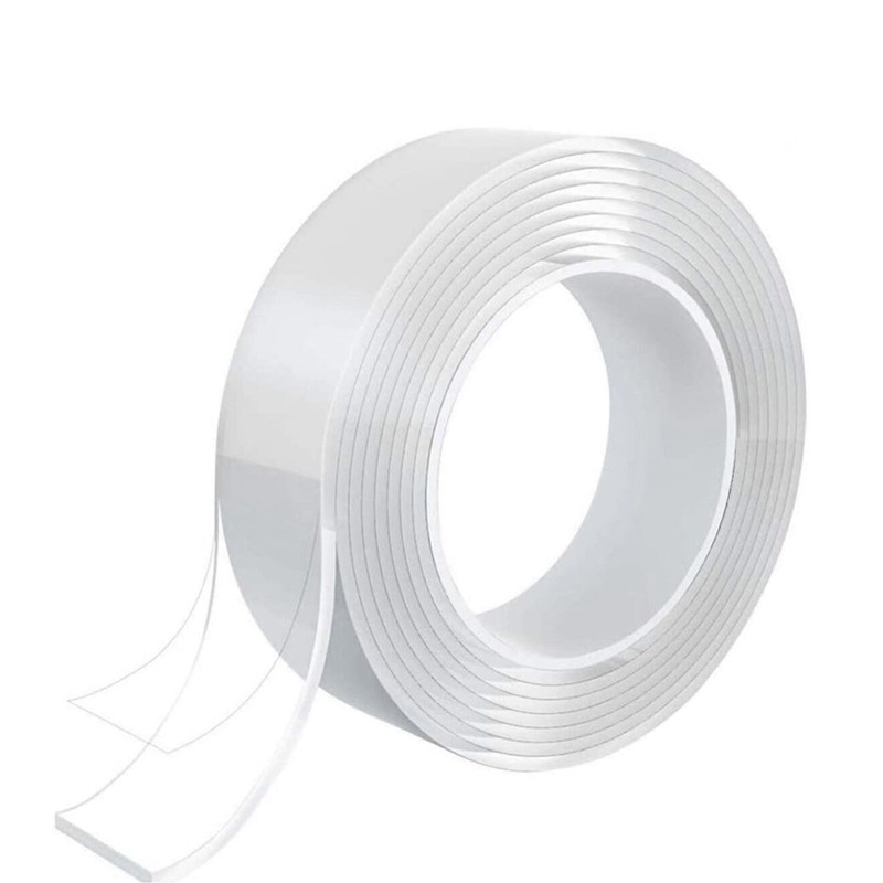 Cintas adhesivas de doble cara nano personalizadas diez mil veces de lavado de agua adhesivo mágico adhesivo fuerte adhesivo transparente sin marca adhesiva