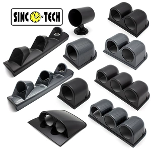 Avtomobil cihazı üçün universal tək/iki/üç deşikli 52mm cihaz çərçivəsi, tutucu