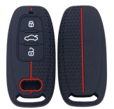 Audi A6A7 popular car key case, scratch-resistant and wear-resistant soft silicone, full-cover anti-drop remote control protective case
