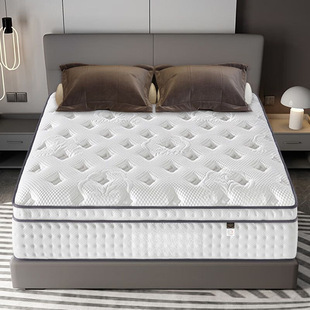 Five Hotel Roll Packs Compressed Independent Springs Thickened Super Soft Latex Mattress Foshan Furniture Direct Sales