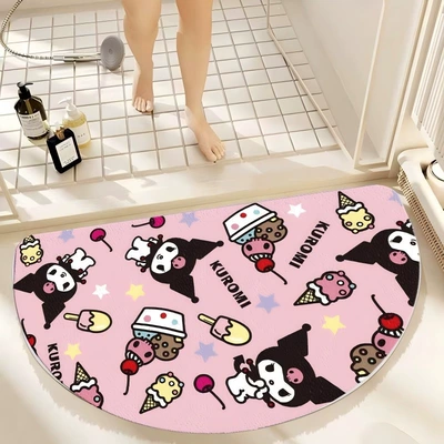 Avtomobil döşəmə paspasları – Semi-Circle Carpet - foundation-kurumi-ice-cream-semi-circle-4060