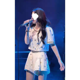 小个子茶系穿搭一整套时尚搭配小香风套装女夏装2025年新款夏季