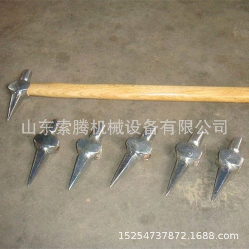 列车敲击检车锤 木柄轨道锤 钢轨质量检测锤 列车锅炉检查锤长度