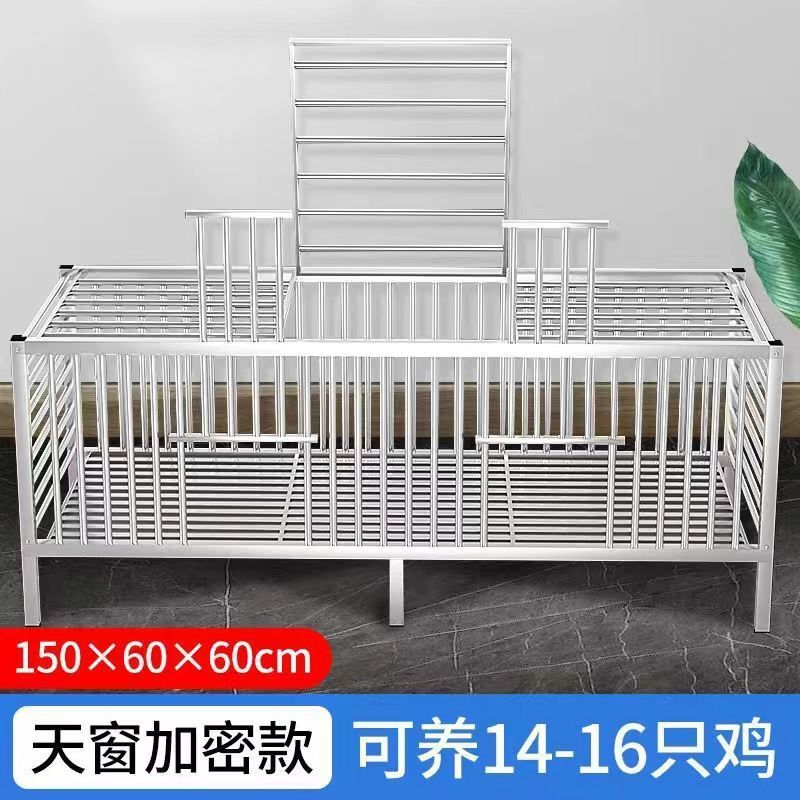 不锈钢鸡笼鸭鹅猫狗兔笼移动,家用大小号加密加厚养殖厂直销批发|undefined