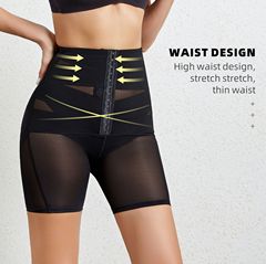 Cross-border large size tummy control pants for women after childbirth, reinforced breasted tights, buttocks shaping pants, body shaping fake butt pants