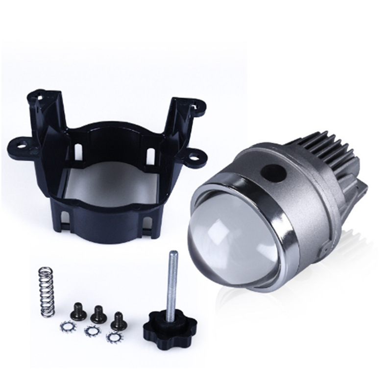 Lámpara de niebla tricolor modificada con lámpara de niebla LED de doble luz de distancia y cerca integrada lente de lámpara de niebla tricolor