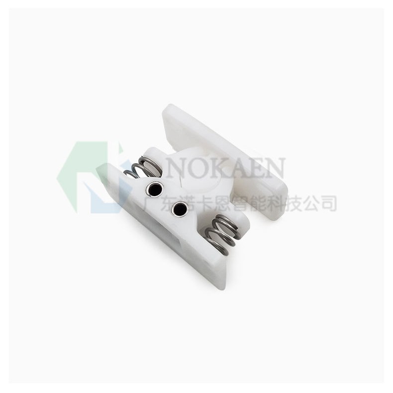 Aleación de zinc puerta fuerte toque grano de metal grande puerta parada de resorte hebilla cerradura Puerta de succión pesada fundición grande clip de la puerta