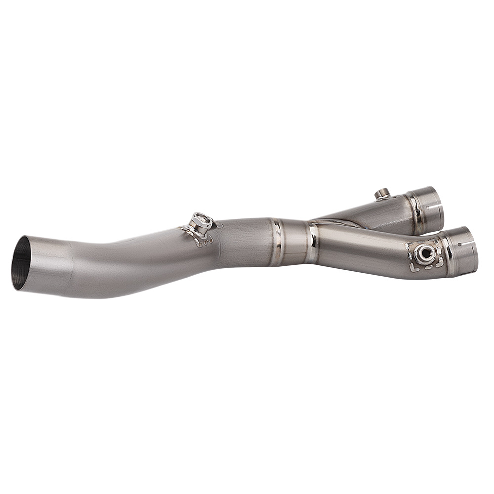 Suitable for non-destructive installation of titanium alloy middle section of YZF-R1 motorcycle modified exhaust pipe 2015-2024