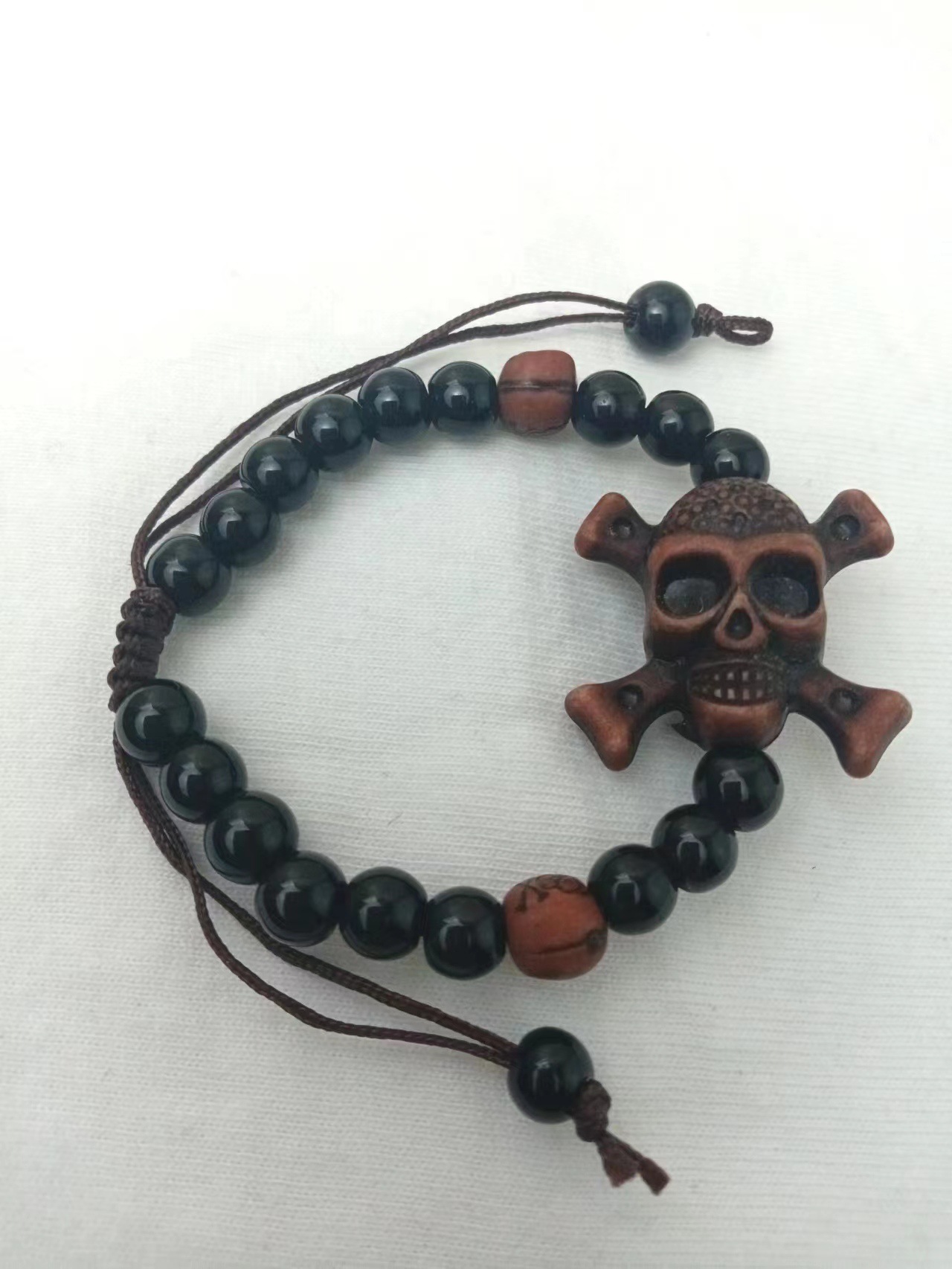 Heißer Verkauf Halloween Party Handarbeit Gewebt Kürbis Neue Schädel Halloween Armband, Halloween Geschenk_voghion.com