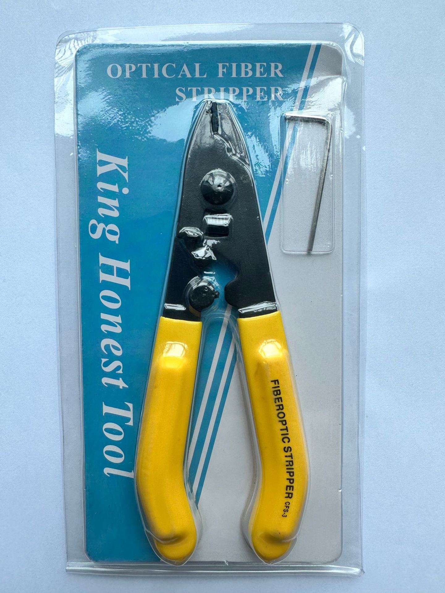 Alicates Pelacables de Fibra Óptica, Pelacables de Tres Puertos, Herramienta para Cable de Red Miller, Herramienta para Cable Óptico, Herramienta Multifuncional de Precisión para Fibra Óptica