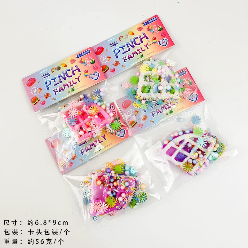 Rainbow donut, слайм из мягкой резины для мороженого, игрушка, тосты, антистресс