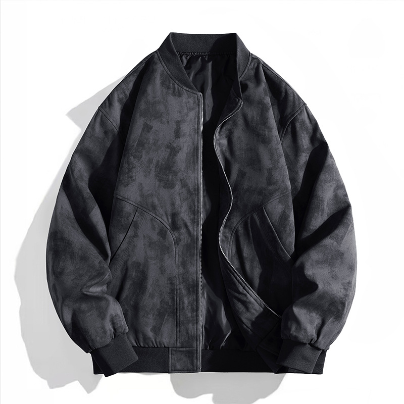 Invierno de lana Cordero abrigo los hombres 2023 Hong Kong estilo moda engrosada ropa invierno para joven pareja caliente superior