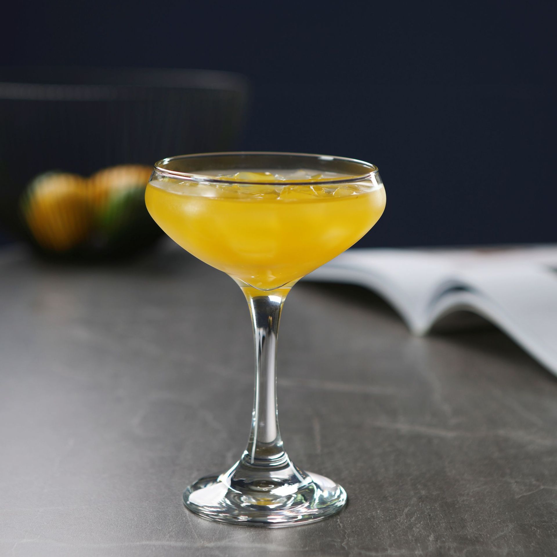 Comercial creativo bar tazas de vinos tazas de champán tazas de cóctel tazas caseras tazas de postre tazas de jugo tazas de helado logotipo impreso