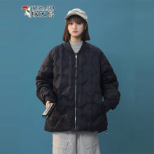 啄木鸟秋冬新款棉衣女户外运动休闲宽松潮牌百搭保暖情侣棉服外套