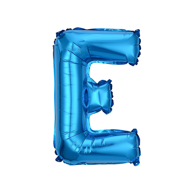 16 pulgadas letras inglesas globo rosa oro oro plata película de aluminio fiesta de cumpleaños fábrica al por mayor letra fiesta