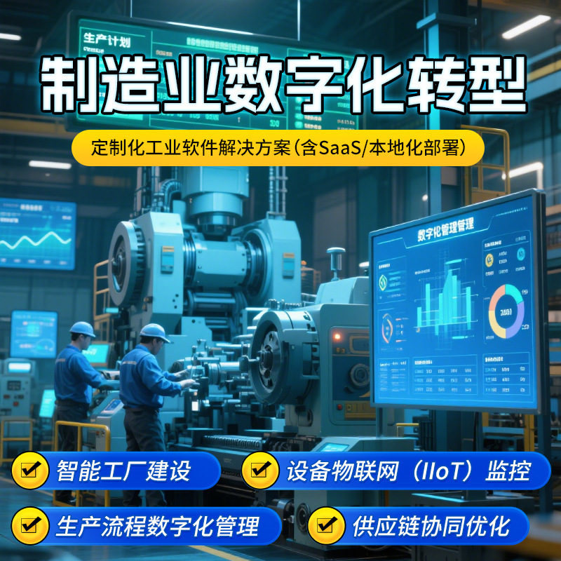 Digital Transformation in Manufacturing, Software for the Entire Industry, Independent Website Construction, Intelligent Online Mini-Program App