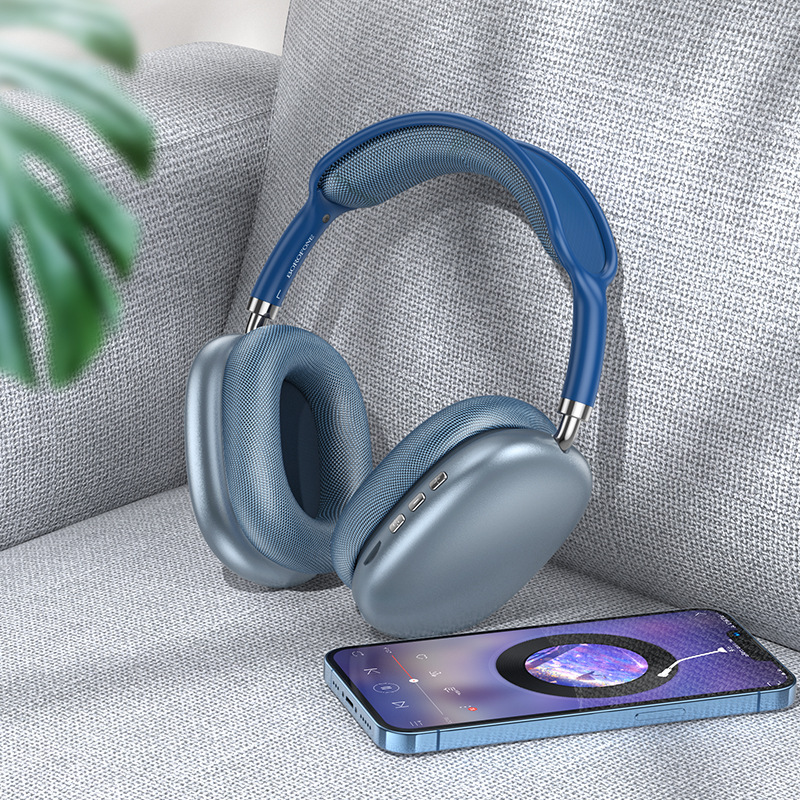 BOROFONE BO22 新しい Bluetooth ヘッドマウント ヘッドセット ワイヤレス スポーツ ヘッドセット 折りたたみ式 重低音 W65|undefined