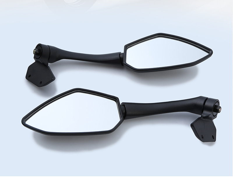 Motorcycle Rearview Mirror Suitable for Dongfeng Cf250Sr-6-6A Left and Right Reversing Mirror High-Definition Large Field of View Reflector