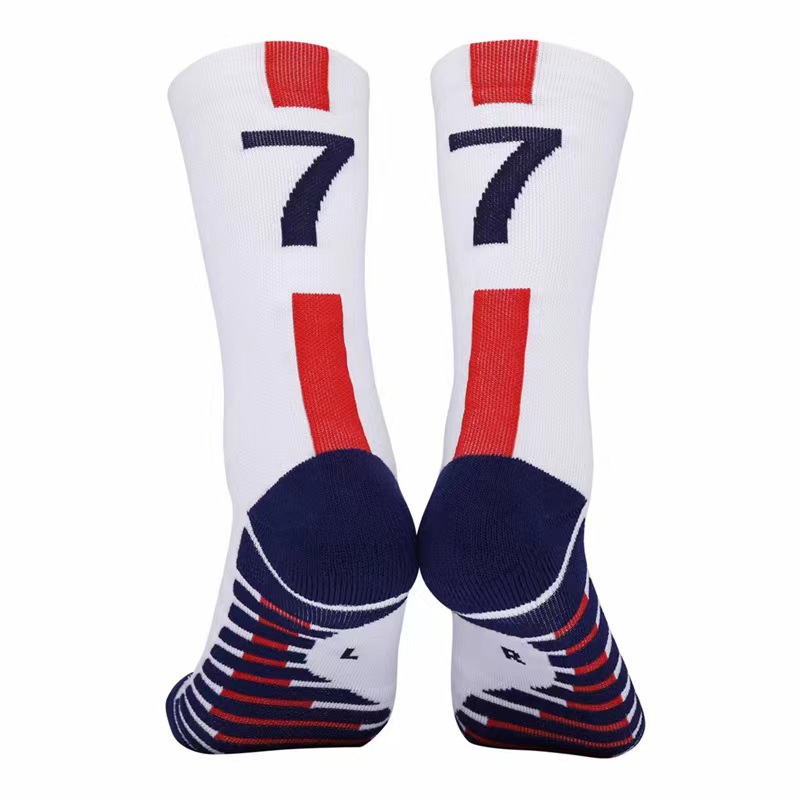 Copa del Mundo de fútbol en casa calcetines deportivos hombres y mujeres adultos equipo de entrenamiento calcetines de competición engrosada toalla inferior Elite calcetines