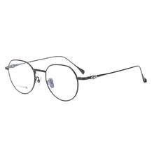 超輕B鈦近視眼鏡架男女同款新款韓版不規則成品光學眼鏡框CH5162