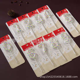 经典 跨境 彩色斑点蜡烛 儿童乐趣蛋糕蜡烛  数字生日蜡烛