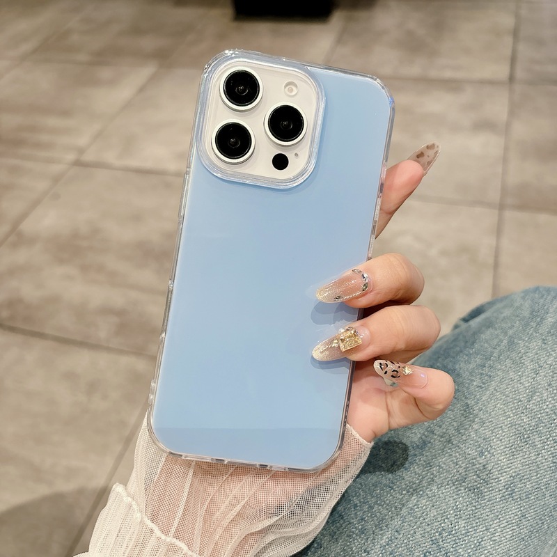 ins ドーパミンゼリー Apple iPhone16 クリーム 15 携帯電話ケース 14 クロスボーダー 13 アドバンスト IMD12 セットに適しています|undefined