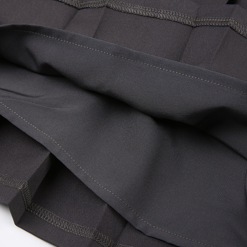 Title 9, Geplooide korte rok met dubbele tailleband en v...