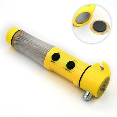 Multifunctional car-specific safety hammer, Qəza çəkici - four-in-one-safety-hammer-strong-magnet-blister-card-installation