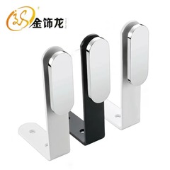 Gold-plated dragon front panel hanging bracket office desk under panel hanging bracket wall layer board support seven-character code