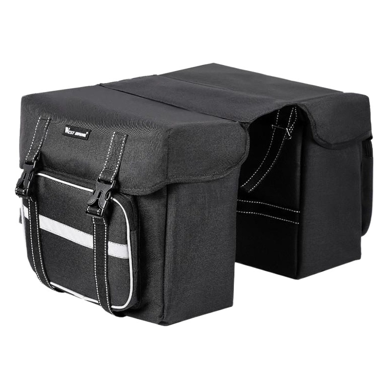West Rider Bicycle Camel Bag Mountain Bike Rear Shelf Pack Large Capacity Sichuan-Xizang Riding Double Side Bag Rear Seat Bag